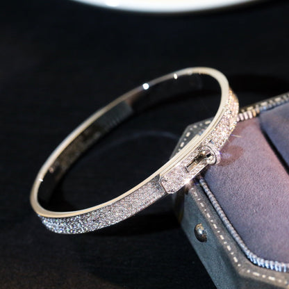 DIANA KELLY BRACELET DIAMOND PAVED