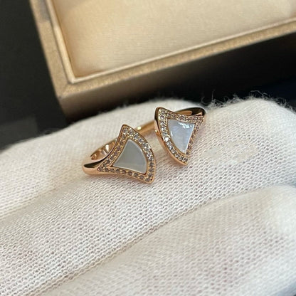 DIANA DREAM MOP DIAMOND OPEN RING