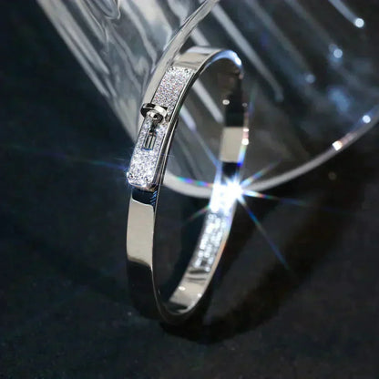 DIANA KELLY SILVER DIAMOND BRACELET