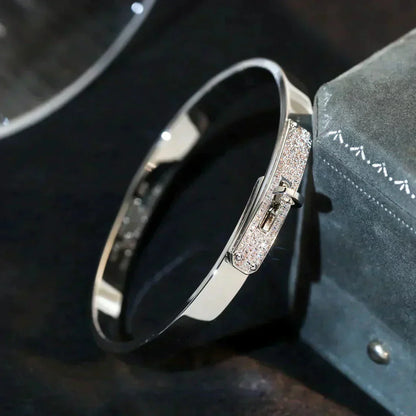 DIANA KELLY SILVER DIAMOND BRACELET
