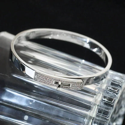 DIANA KELLY SILVER DIAMOND BRACELET