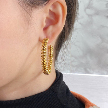 DIANA CLASH HOOP EARRINGS