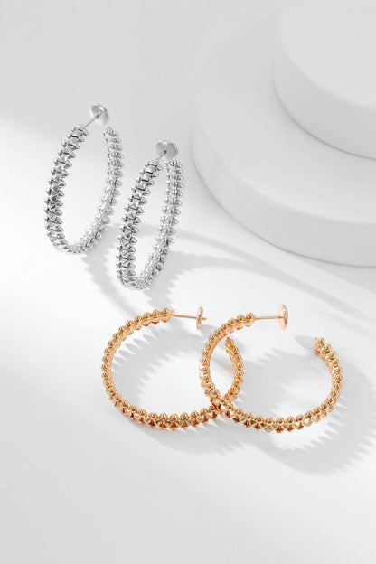 DIANA CLASH HOOP EARRINGS
