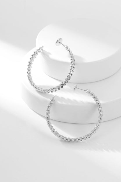 DIANA CLASH HOOP EARRINGS