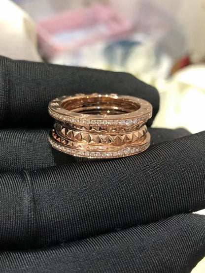 DIANA ZERO 1 ROCK DIAMOND PINK GOLD