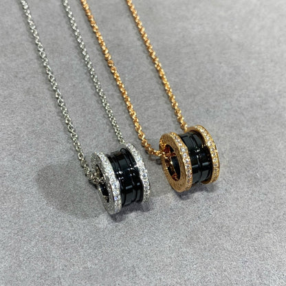 DIANA ZERO 1 DIAMOND CERAMIC NECKLACE