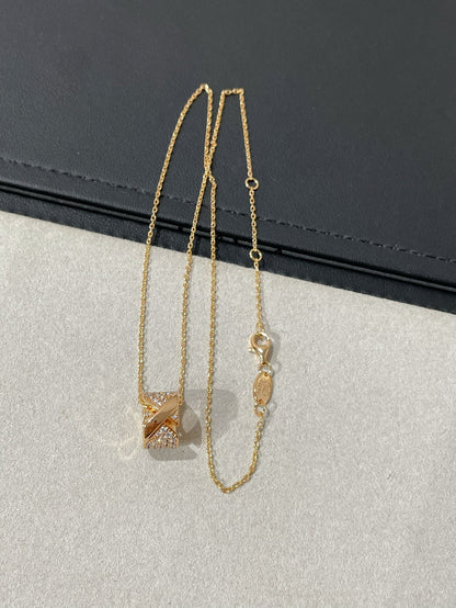 DIANA LIENS EVIDENCE DIAMOND PAVED NECKLACE