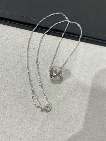 DIANA LIENS EVIDENCE DIAMOND PAVED NECKLACE