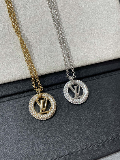 DIANA BY NIGHT DIAMOND PAVED NECKLACE