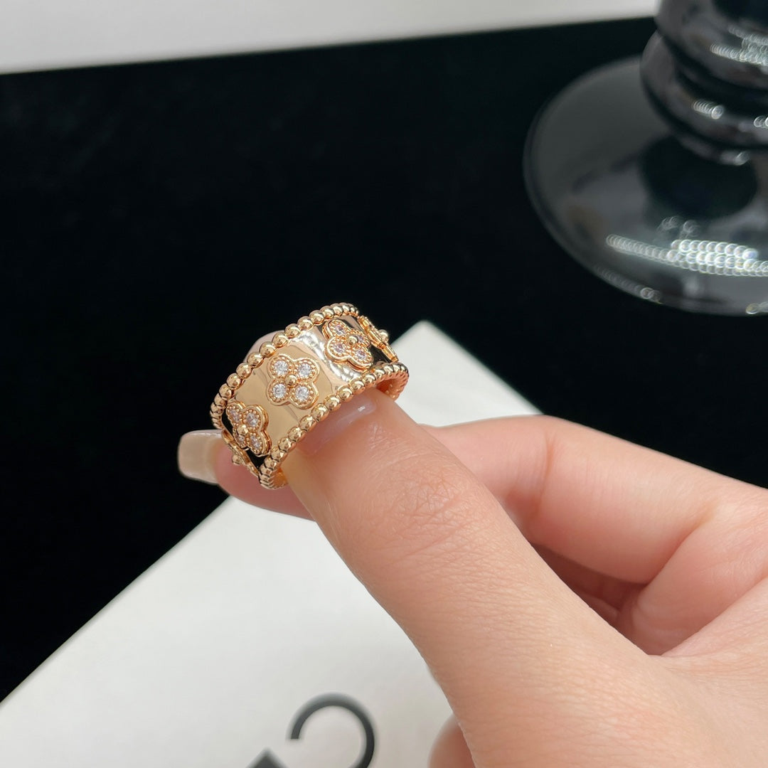 GRANDE BAGUE DIANA PERLEE DIAMANT 