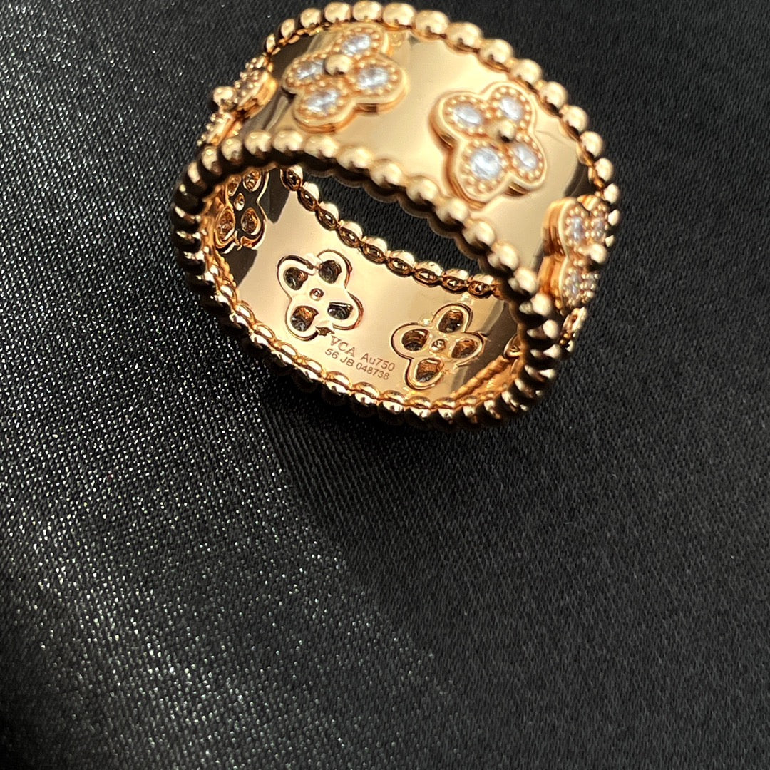 GRANDE BAGUE DIANA PERLEE DIAMANT 