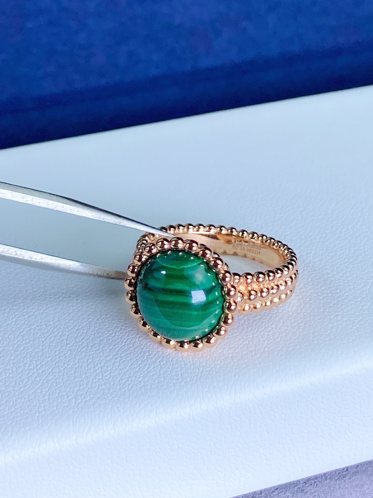 BAGUE DIANA PERLEE COULEURS OR ROSE 