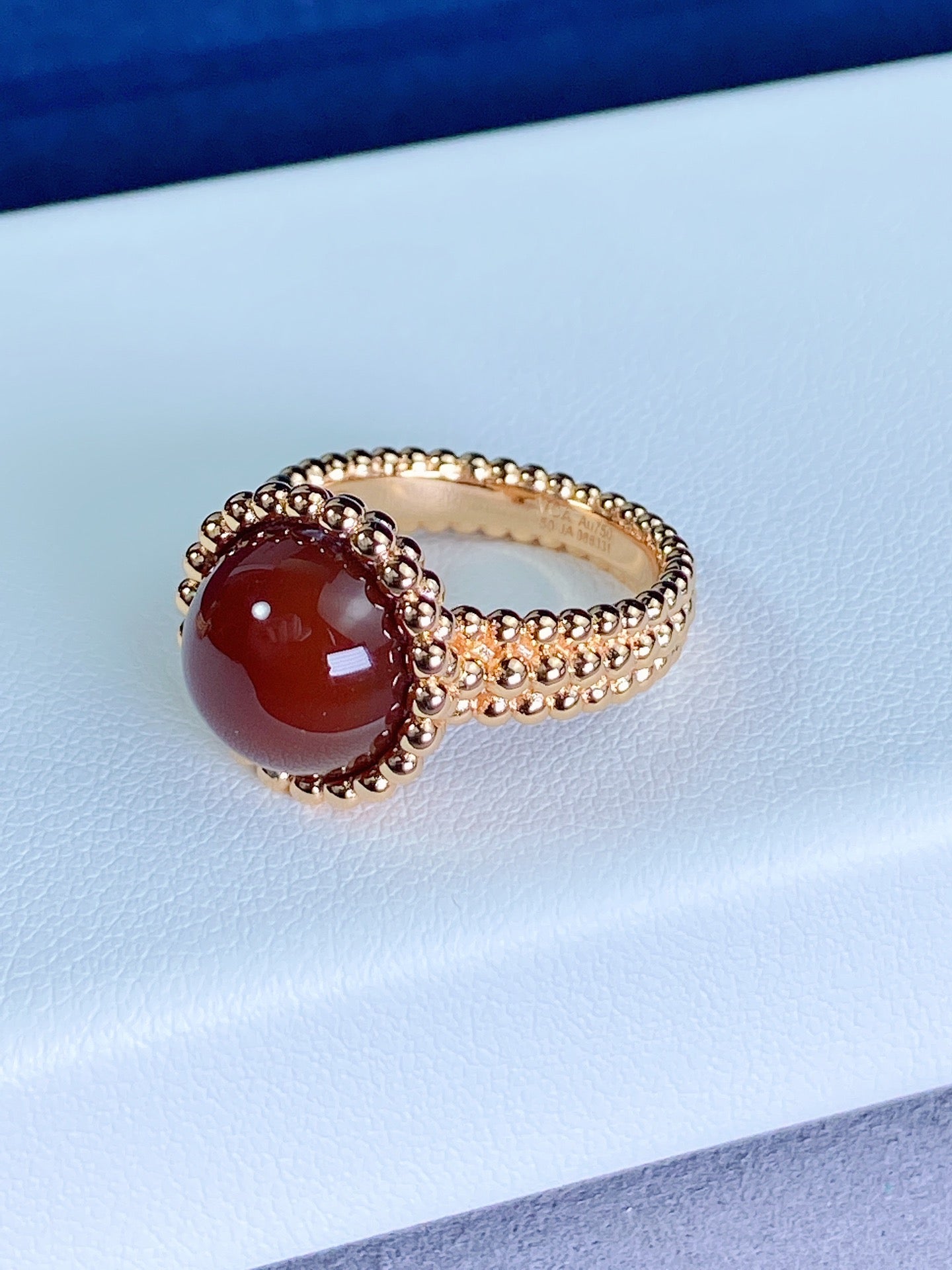BAGUE DIANA PERLEE COULEURS OR ROSE 