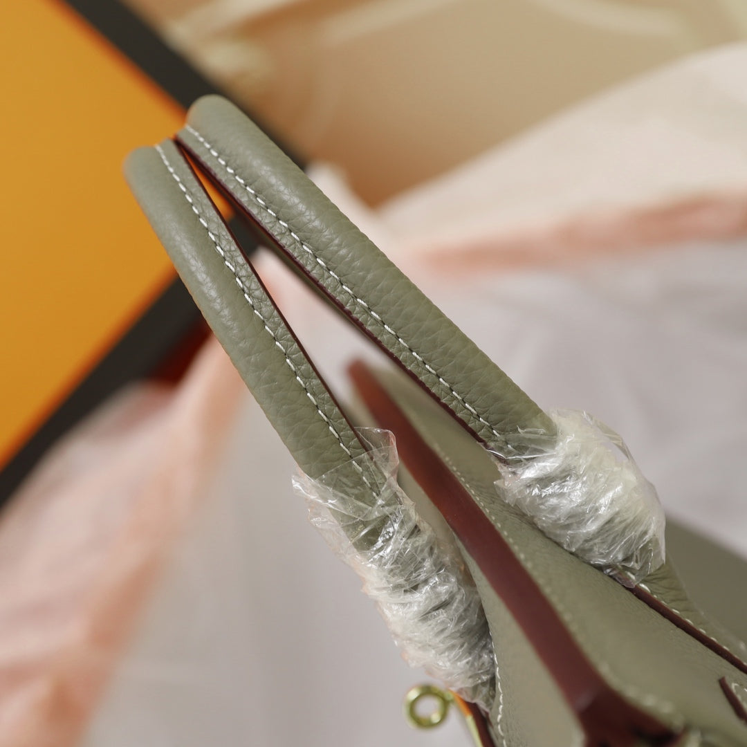 HM BIRKIN BAG 35 OLIVE TOGO GOLD HARDWARE