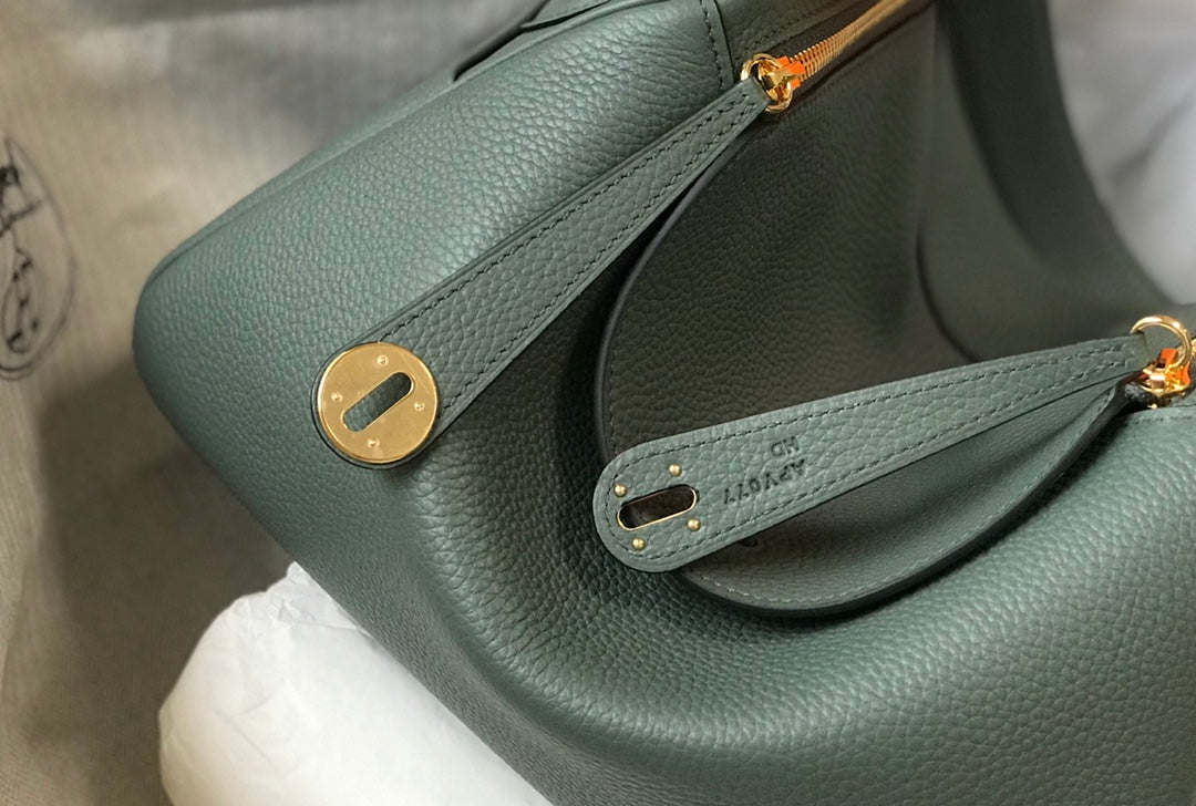 HM LINDY 26 BAG PINE TAURILLON CLEMENCE LEATHER