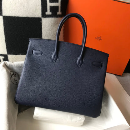HM BIRKIN 35CM NAVY TOGO LEATHER GOLD HARDWARE