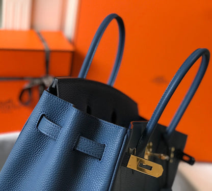 HM BIRKIN 35CM DARK BLUE TOGO LEATHER GOLD HARDWARE