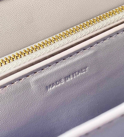 CELINE MEDIUM CLASSIQUE BAG 24CM LIGHT PURPLE CALFSKIN