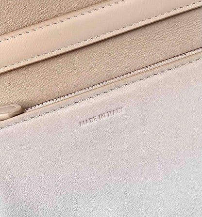 CELINE MEDIUM CLASSIQUE BAG 24CM LIGHT GREEN CALFSKIN