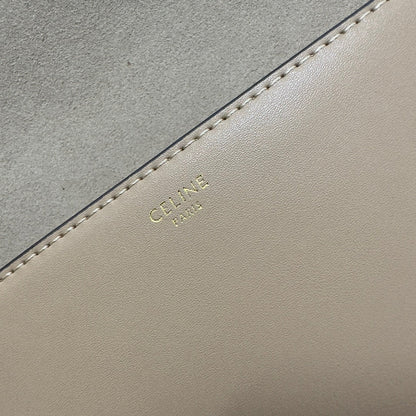 BESACE TRIPHOME 23 BEIGE CREAM CALFSKIN