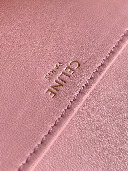 MINI TABOU CLUTCH 18 CALFSKIN SAKURA PINK