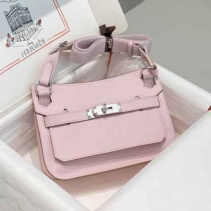 HM JYPSI¨¨RE MINI 23 MAUVE PALE CALFSKIN SILVER HARDWARE