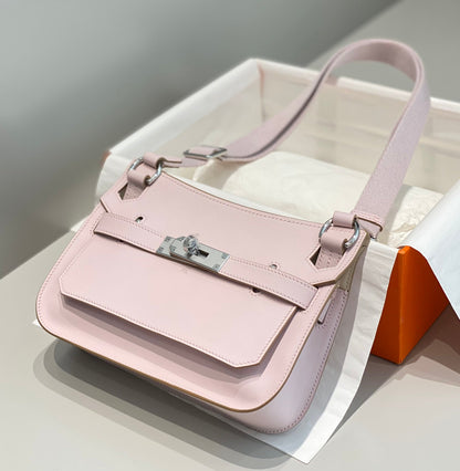 HM JYPSI¨¨RE MINI 23 MAUVE PALE CALFSKIN SILVER HARDWARE