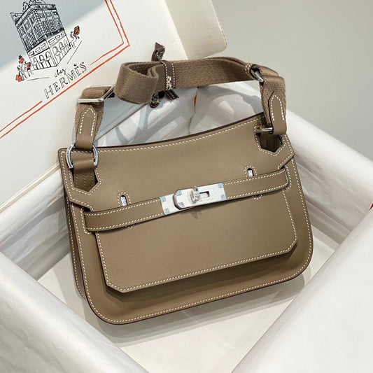 HM JYPSI¨¨RE MINI 23 TAN CALFSKIN SILVER HARDWARE