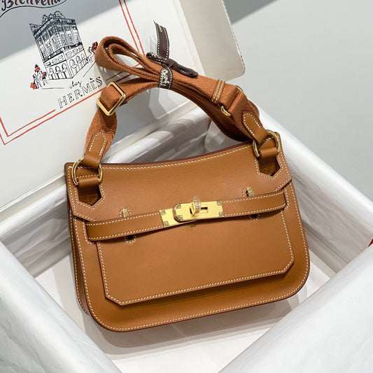 HM JYPSI¨¨RE MINI 23 BRONZE CALFSKIN GOLD HARDWARE