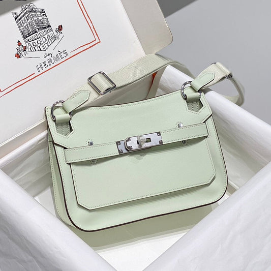 HM JYPSI¨¨RE MINI 23 MINT CALFSKIN SILVER HARDWARE