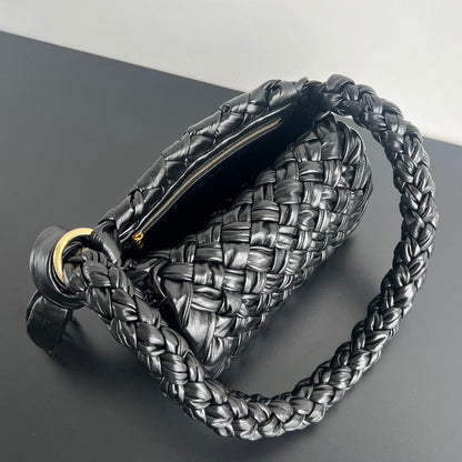 KALIMERO CITT¨¤ 25 IN BLACK CALFSKIN