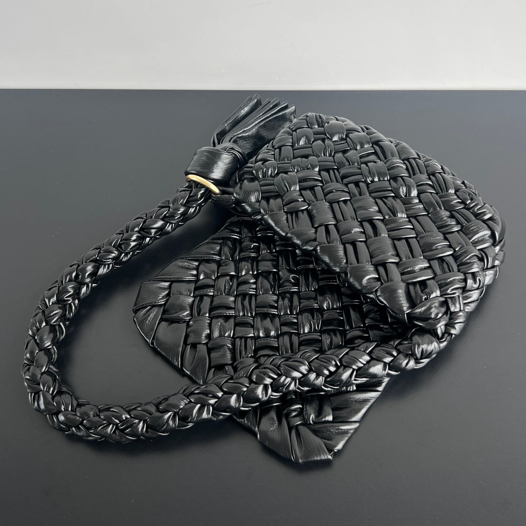 KALIMERO CITT¨¤ 25 IN BLACK CALFSKIN