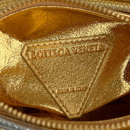 MINI JODIE 28 BAG IN GOLD MIX SILVER LAMBSKIN