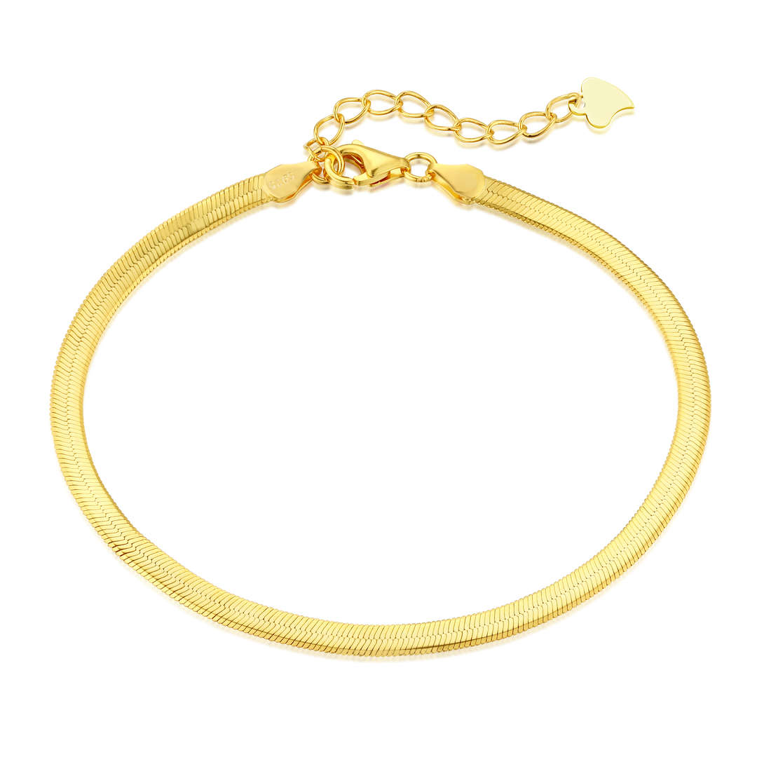 [HOT] Collier à chaîne plate en os de serpent