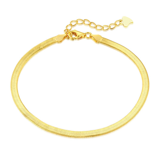 [HOT] Collier à chaîne plate en os de serpent