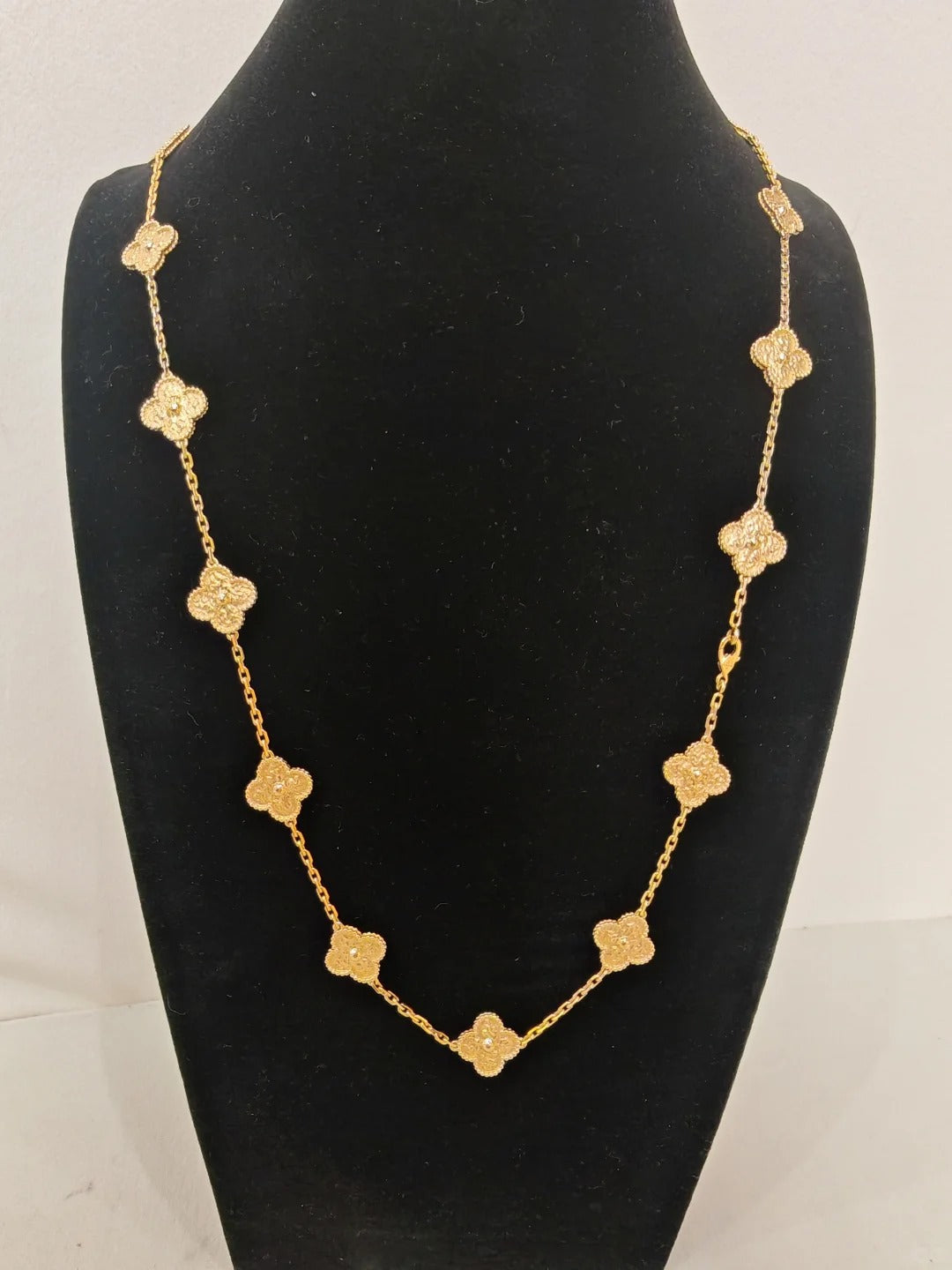[🌟En vedette] COLLIER CLOVER 20 MOTIFS LASER DIAMANT