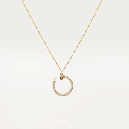 DIANA JUSTE NECKLACE GOLD DIAMONDS