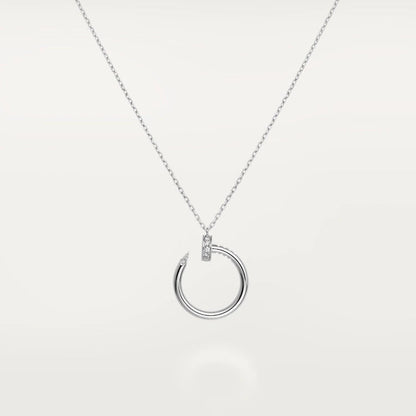 DIANA JUSTE NECKLACE SILVER