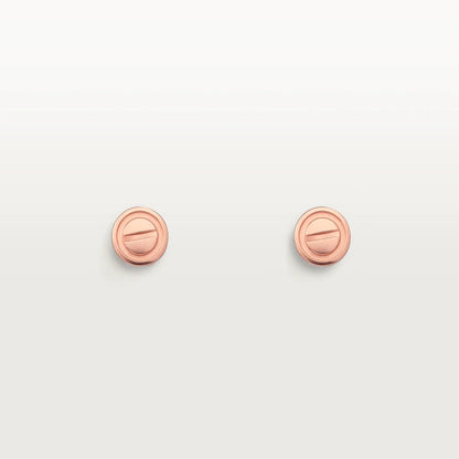 DIANA LOVE EARRINGS PINK GOLD 10MM