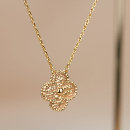 DIANA CLOVER 15MM  BRONZING NECKLACE