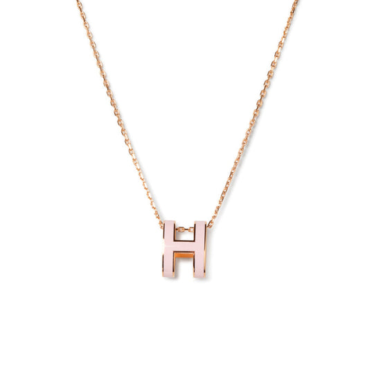 DIANA POP H PEDANT PINK GOLD