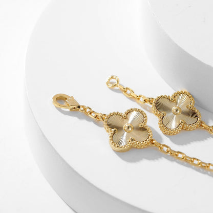 DIANA CLOVER 10 MOTIFS LASER NECKLACE