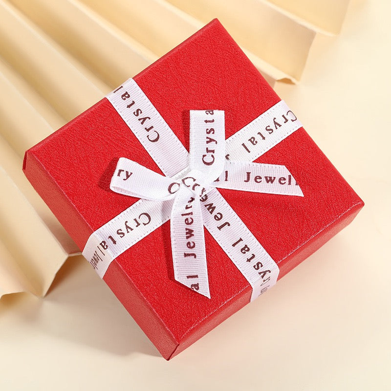 Coffret à bijoux Bowknot, coffret cadeau (sans logo)