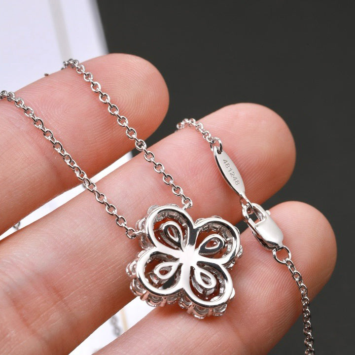 DIANA LOOP NECKLACE FULL MOTIF DIAMOND 16MM MULTIPLE COLORS