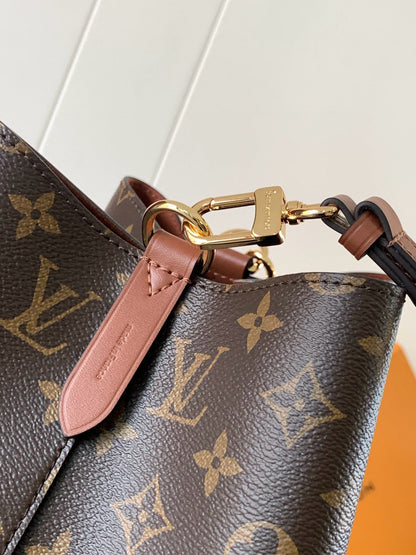 NeoNoe MM 26cm Brown Monogram Canvas