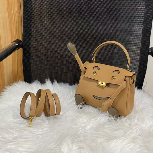 HM Kelly Doll 16cm Gold Gulliver Leather