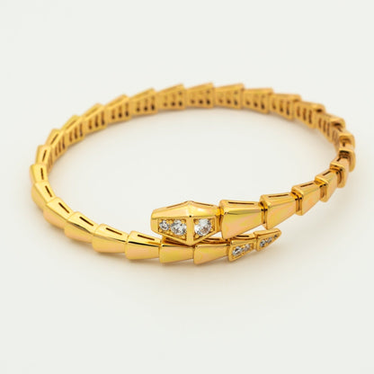 DIANA SERPENTI BRACELET DIAMONDS GOLD