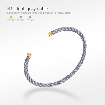 DIANA FORCE SERIES BRACELET CABLES 50 CHOICES (DIY SELECTION)