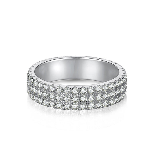 [HOT] Bague de tennis ronde délicate