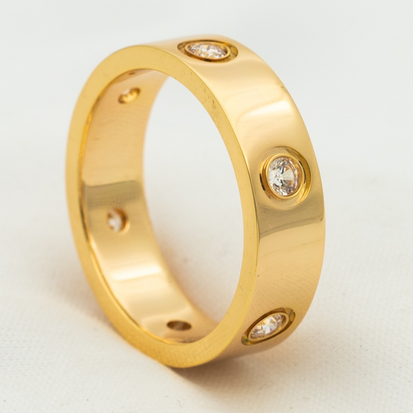 DIANA LOVE RING 5.5MM 6 DIAMONDS
